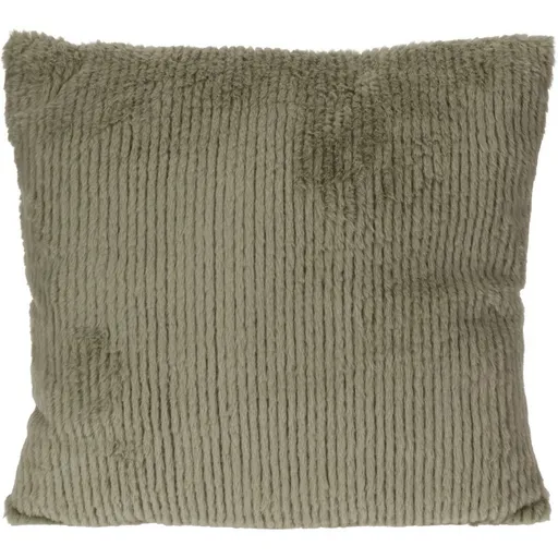 Vankúšik Stripy, sivozelená, 45 x 45 cm