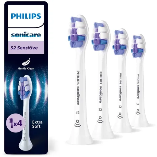 Philips Sonicare Sensitive HX6054/87 náhradné hlavice na zubnú kefku 4 ks