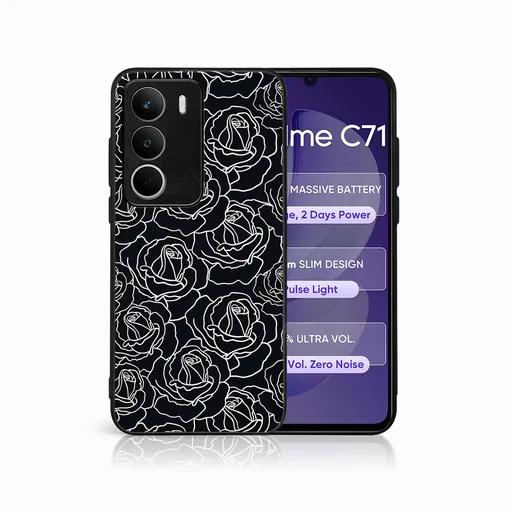 MY ART Ochranný kryt pre Realme C71 ROSES (172)