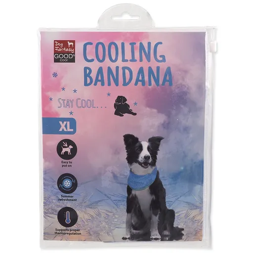 Šatka Dog Fantasy chladiaca  XL 50-62 cm