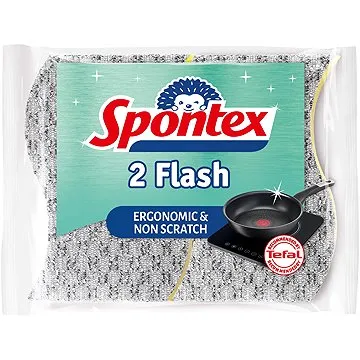 SPONTEX Flash hubka na teflón 2 ks (9001378700357)