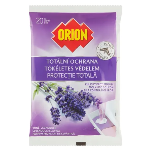 ORION Guličky proti moliam Levanduľa 20 ks
