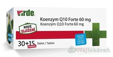 Virde Koenzym Q10 Forte 60 mg 45 tabliet