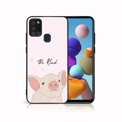 MY ART Ochranný obal pre Samsung Galaxy A21s BE KIND (190)