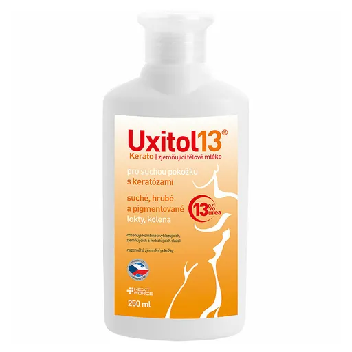 UXITOL 13 Kerato Zjemňujúce telové mlieko 250 ml