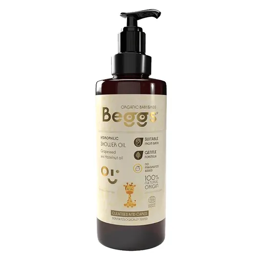 BEGGS Detský umývací olej 200 ml