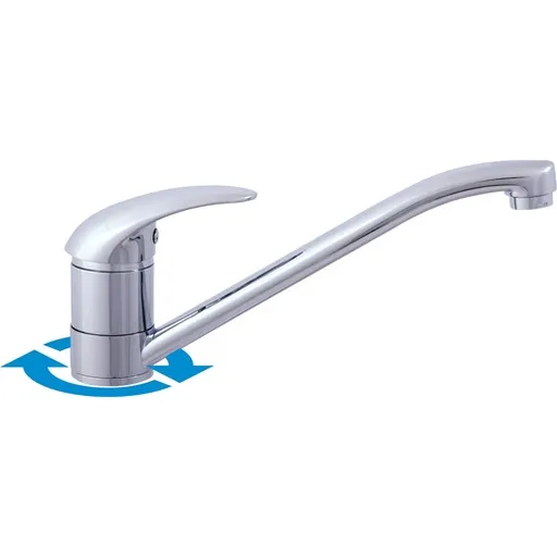 Drezová batéria RAV Slezák s otočným ramienkom chróm D405.5