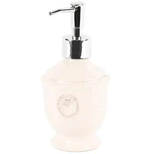 Keramický dávkovač na mydlo Waterloo biela, 17,5 cm