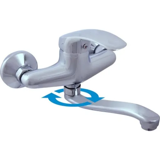 RAV SLEZÁK Mississippi drezová batéria s otočným ramienkom 150 mm chróm ms001.5/26 MS001.526