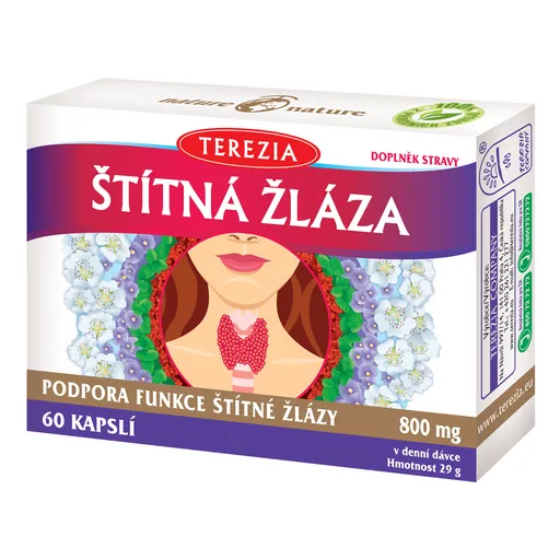 Terezia ŠTÍTNÁ ŽLÁZA 60 kapsúl