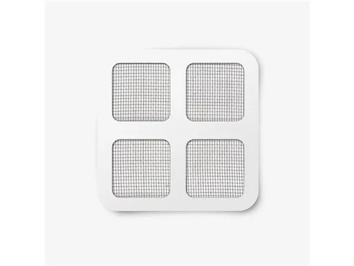 Opravný štvorec k sieťke proti hmyzu GARDEN OF EDEN 10x10cm sivý 4ks