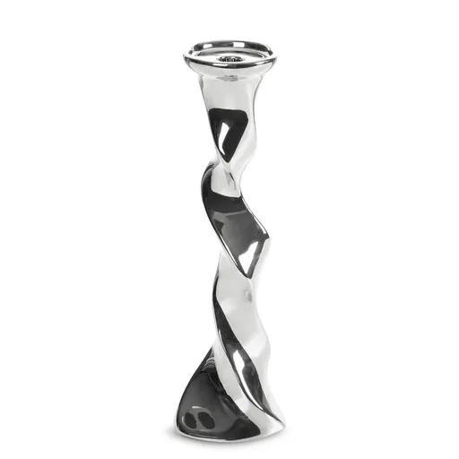 ArtFir Svietnik JOLY 3 | strieborná 12 x 39 cm