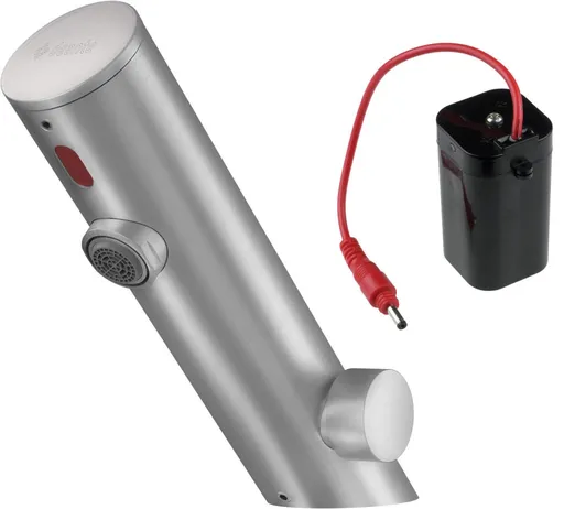 DEANTE - Sense steel Umývadlová batéria, bezdotyková, vrátane regulácie teploty - 4xAA BQR_F29R