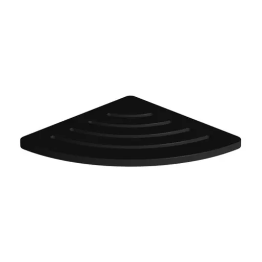 Rohová polička SAT X-Way čierna SATDXWPOLR21C