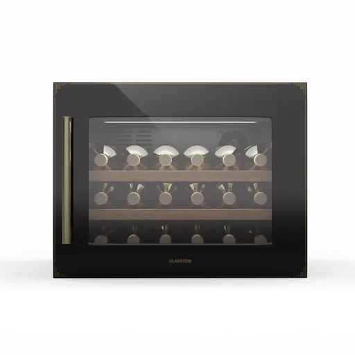 Klarstein Vinsider Victoria 28 chladnička na víno, 28 fliaš, dotyková, UV ochrana, LED, tichá, 2 police