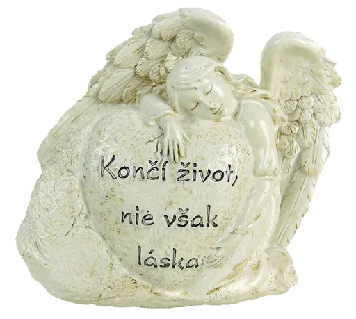 MAKRO - Anjel - končí život 13x12cm