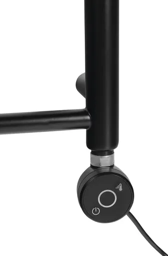 Bruckner - WICHER vykurovacia tyč s termostatom, 400 W, čierna mat 600.203.6