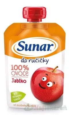 Sunar Do ručičky JABLKO 100 % ovocia (od ukonč. 4. mesiaca) 100 g