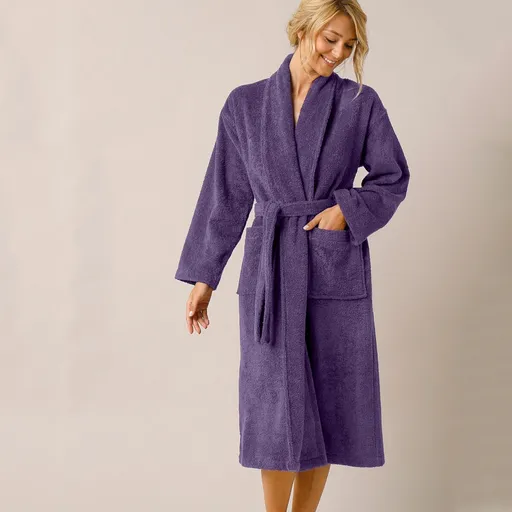 Župan z buklé froté zn. Colombine® so šálovým golierom