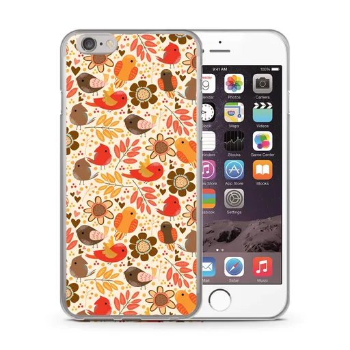 PROTEMIO MY ART kryt Apple iPhone 6 / 6S BIRDS (004) (004)