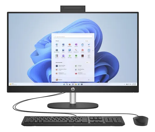 HP AiO 27-cr0000nc, 27" FHD AG IPS, Rýden 3 7320U, 8GB LPDDR5 5500, SSD 512GB, Win11 Home