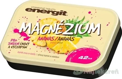 VITAR s.r.o. Energit Magnézium ananas tbl.42