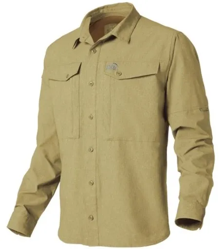 Geoff anderson košeľa zulo ii zelená dlhý rukáv - xxl