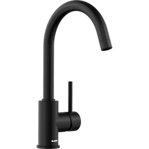 Drezová batéria Blanco Mida matná čierna 526649