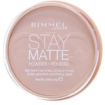 RIMMEL LONDON Stay Matte 001 Transparent 14 g (3607345064505)