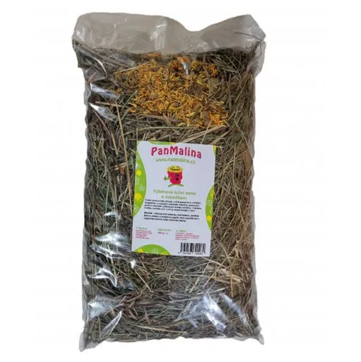 PANMALINA Seno lúčne výberové s nechtíkom pre hlodavce 450 g