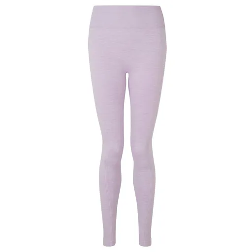 TriDri® Dámske bezšvové legíny 3D Fit - Fialový melír | L