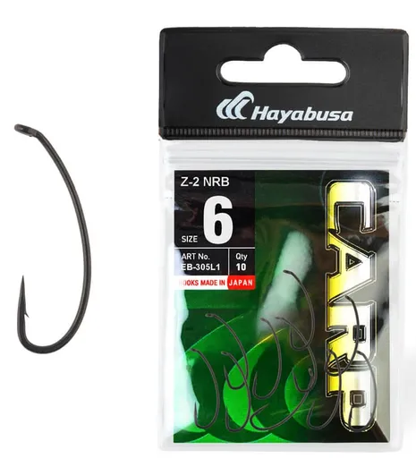 Hayabusa háčiky teflónové z-2 nrb 10 ks - veľkosť 6