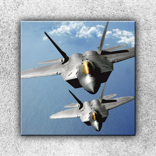Foto na plátne Stíhačky 70x70 cm
