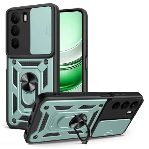 RING CAMERA Kryt s držiakom pre Realme C71 zelený