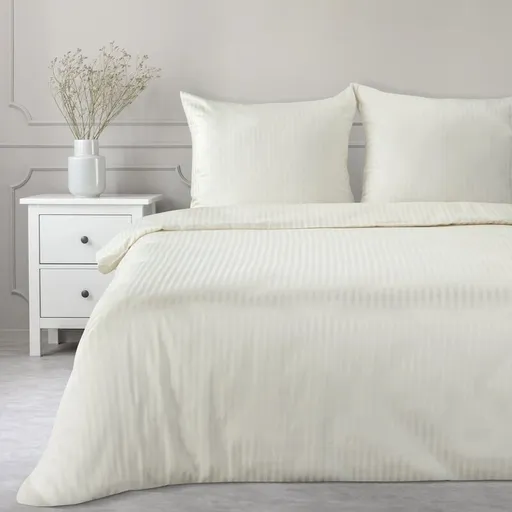 ArtFir Obliečky na jednolôžko VERA | krémová 140 x 200 cm