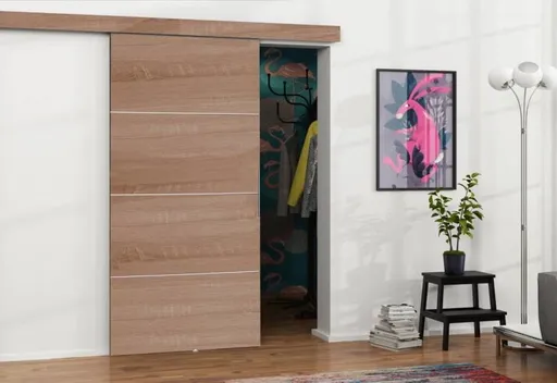 KIER Posuvné dvere MALIBU PLUS | 90 cm Farba: dub sonoma