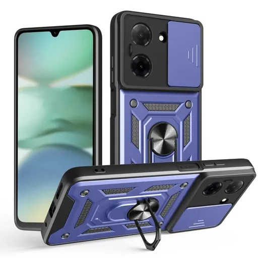 RING CAMERA Kryt s držiakom pre Xiaomi Redmi A5 modrý