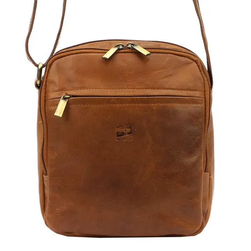 Kožená taška na rameno Nordee MSD-03 GM07