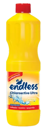 ENDLESS CHLOROACTIVE ULTRA - Tekutý dezinfekčný a čistiaci prostriedok lemon (citrónová vôňa), 0,75 L