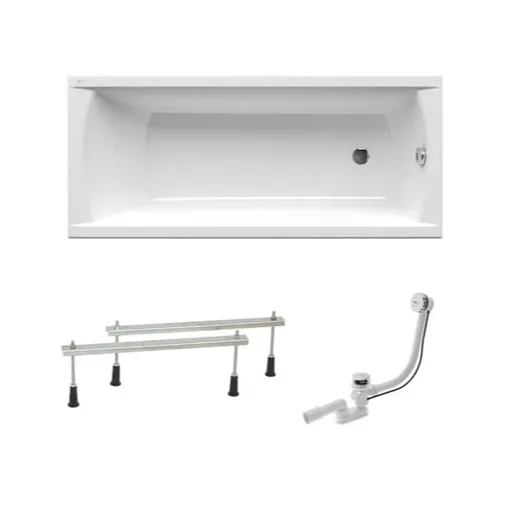 Obdĺžniková vaňa SAT Fusion 160x70 cm akrylát ľavá aj pravá SATVR160AN