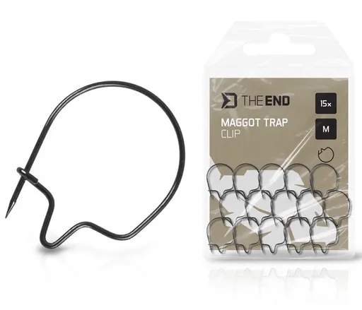 Delphin klip na červy theend maggot trap 15 ks - m