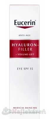 Eucerin HYALURON-FILLER+Volume-Lift Očný krém 15ml