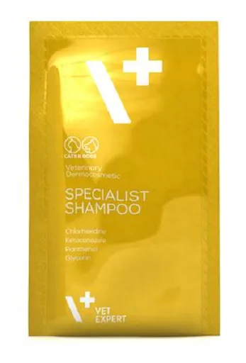 VetExpert Specialist Shampoo šampón proti kožným zápalom pre psy a mačky 15ml