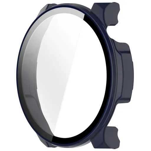 PC FULL COVER Plastový kryt so sklom pre Xiaomi Amazfit Balance 2 modrý