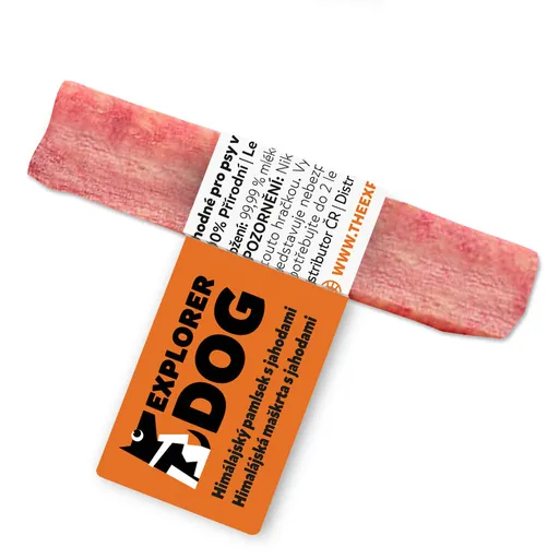 EXPLORER DOG Himalájska maškrta s jahodami S