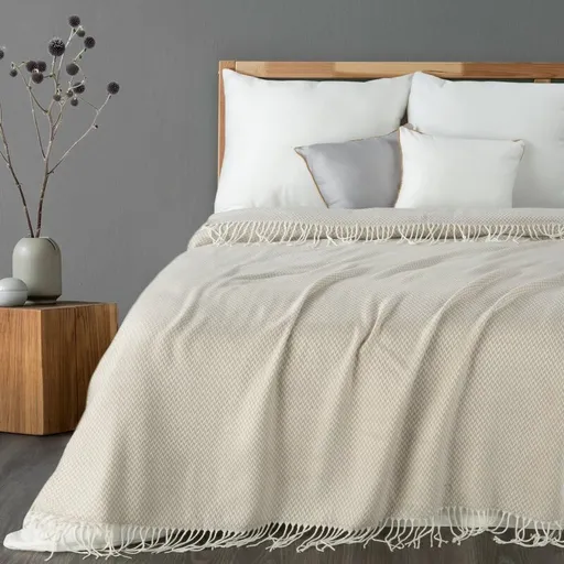 ArtFir Deka AKRYL 3 | béžová/biela 130 x 170 cm