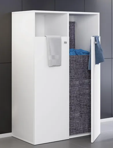 VCM Skříň na ložní prádlo Klidas XL, bílá