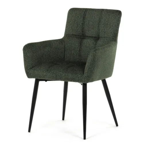 Jedálenská stolička Autronic 60x86 cm zelená látka DCH-P3146 GRN2