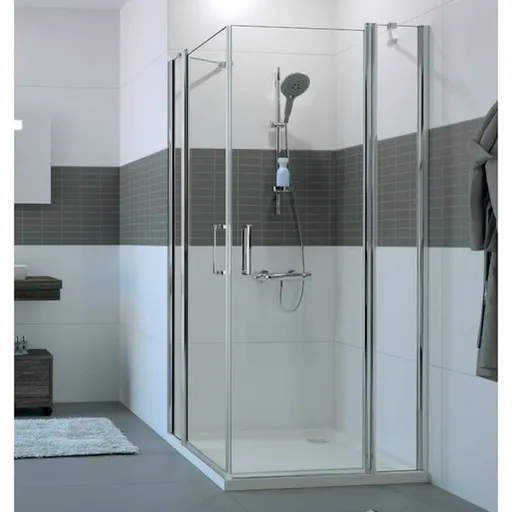 Huppe Classics 2 krídlové dvere s pev. segm. rohový vstup C23004.087.322