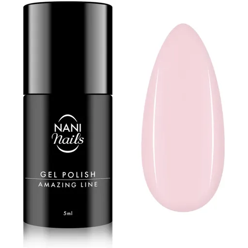 NaniNails NANI Amazing Line gélový lak na nechty odtieň Pink Milk 5 ml